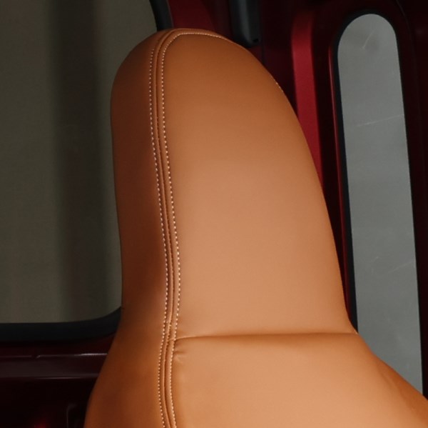 Seat Cover - Vintage Light Brown -